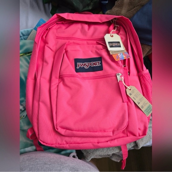 Jansport Handbags - Jansport XL Backpack Hot Pink / Neon Pink / Pink